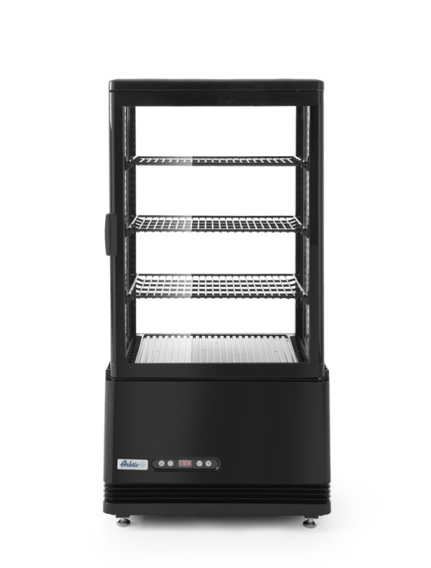 Koelvitrinekast 68L, Arktic, Zwart, 230V/170W, 444x397x(H)875mm Koelvitrinekast 68L, Arktic, Zwart, 230V/170W, 444x397x(H)875mm