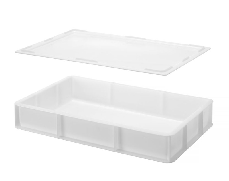 Deksel voor pizzadeegdoos GN 1/1, HENDI, GN 1/1, Wit, 530x325x(H)20mm Deksel voor pizzadeegdoos GN 1/1, HENDI, GN 1/1, Wit, 530x325x(H)20mm