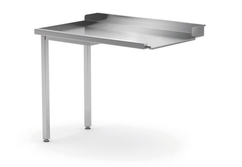 Uitlooptafel voor vaatwassers, HENDI, rechterzijde, 1000x700x(H)850mm Uitlooptafel voor vaatwassers, HENDI, rechterzijde, 1000x700x(H)850mm