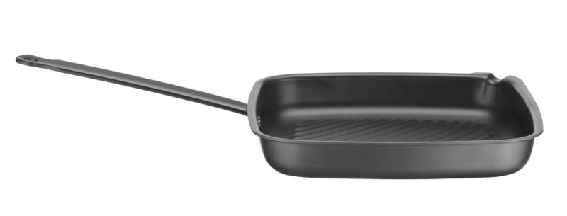 Grillpan, vierkant, HENDI, 480x282x(H)80mm Grillpan, vierkant, HENDI, 480x282x(H)80mm