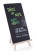 Krijtbord met ezel, HENDI, 220x210x(H)360mm Krijtbord met ezel, HENDI, 220x210x(H)360mm