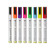 Krijtstiften 3 mm, HENDI, 1 witte, 1 rode, 1 blauwe, 1 groene, 1 gele, 1 paarse, 1 oranje en 1 roze stift Krijtstiften 3 mm, HENDI, 1 witte, 1 rode, 1 blauwe, 1 groene, 1 gele, 1 paarse, 1 oranje en 1 roze stift