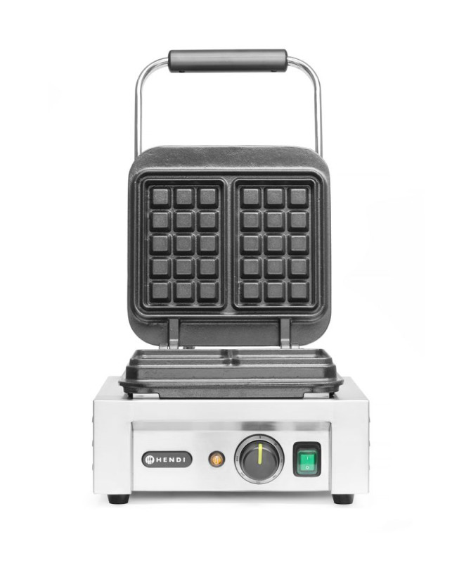 Wafelmaker 'Brussels', HENDI, 230V/2200W, 330x520x(H)277mm Wafelmaker 'Brussels', HENDI, 230V/2200W, 330x520x(H)277mm