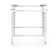 Onderstel voor bakkerij ovens, HENDI, Onderstel voor oven 225516, 760x520x(H)700mm Onderstel voor bakkerij ovens, HENDI, Onderstel voor oven 225516, 760x520x(H)700mm