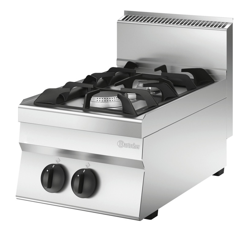 Gasfornuis 650, 2-pits, TA Gasfornuis 650, 2-pits, TA