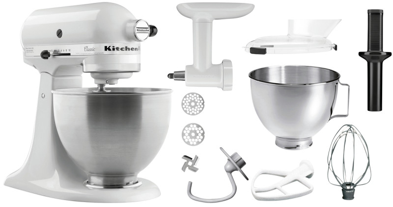 KitchenAid 5K45SSEWH, wit, 4,28L KitchenAid 5K45SSEWH, wit, 4,28L