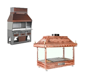 Houtskool Grill Apparatuur